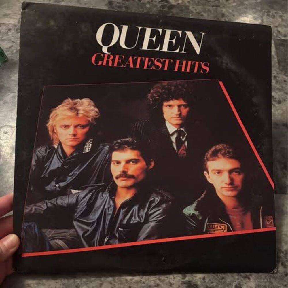 Queen – Greatest Hits LP 1981 Elektra 5E-564 Bohemian Rhapsody VG+